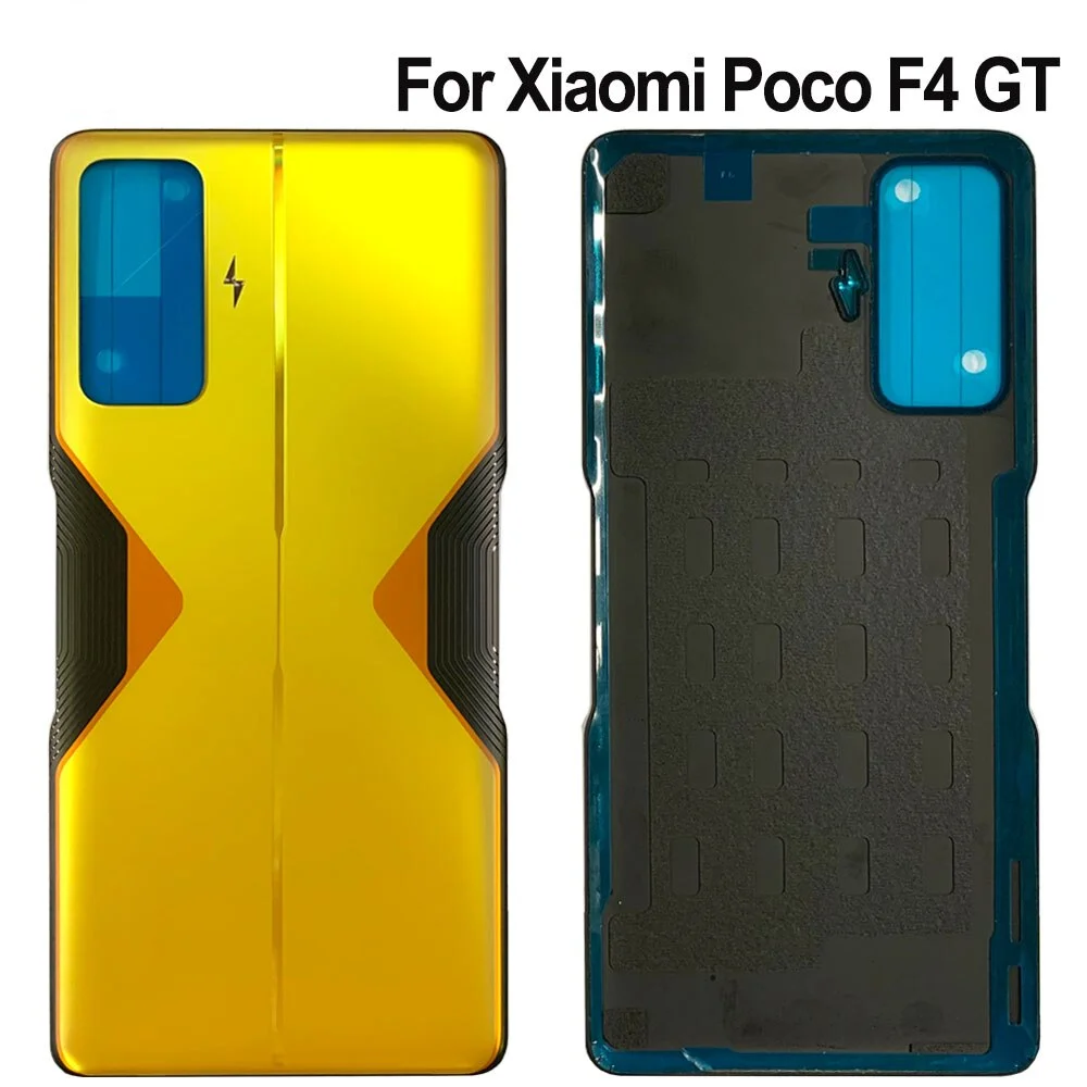 

6.67" For Xiaomi Poco F4 GT Battery Cover Back Glass Rear Door Housing Case POCO F4 GT Battery Cover Back Panel With Adhesive