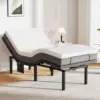 MS01 Twin XL Adjustable Bed Base Frame, 4 Ports USB A&C Adjustable Bed Base Wireless Remote Control Adjustable Bed 2