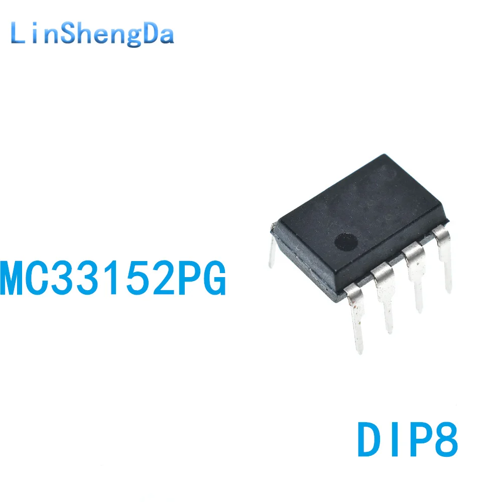 

10PCS High speed dual MOSFET driver MC33152P MC33152PG inline DIP8
