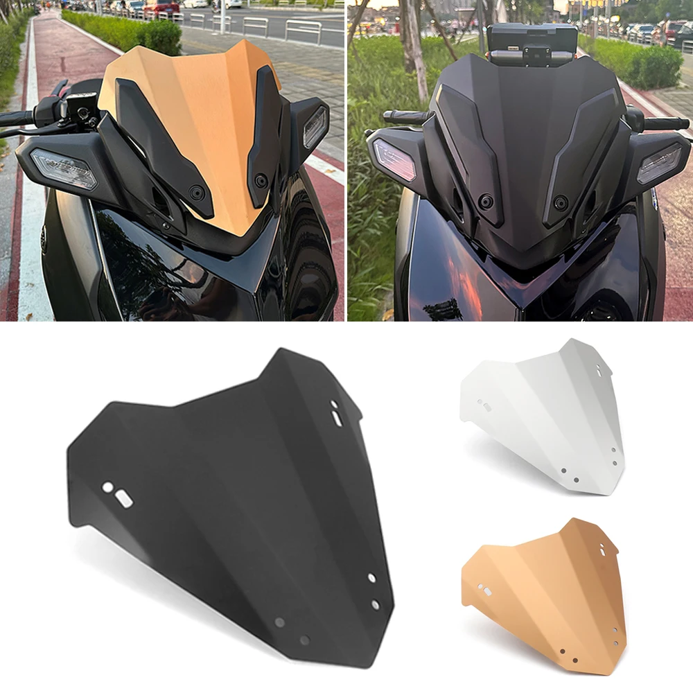 

2023 Motorcycle Windscreen Windshield For Yamaha XMAX300 XMAX 300 X-MAX 300 X-MAX 300 Wind Shield Screen Protector Accessories