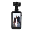 5K Pocket Video Camera with 3.5 Inch Rotating Touchscreen HD 3 Axis Stabilization Wide Angle Action Camera for Travel Vlogging 5