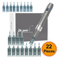 Dr Pen M8 Wireless Derma Pen Microneedling Dermapen with 22Pcs Cartridges