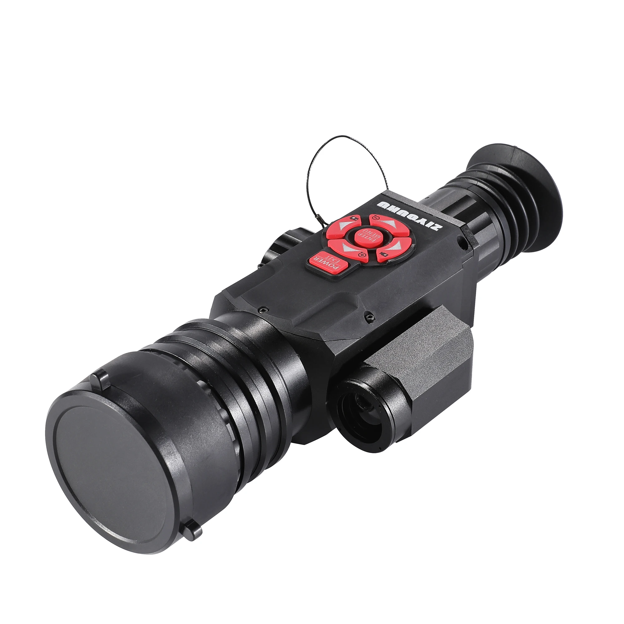 HTS35/55X Laser Ranging Thermal Night Vision Riflescope for Hunting One Click Zero Position Reticle Multi-Function Thermal Scope
