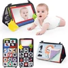 Baby Cloth Book with Distorting Mirror Soft Cartoon Parent-child Interactive Early Educational Montessori Toy for Children 1