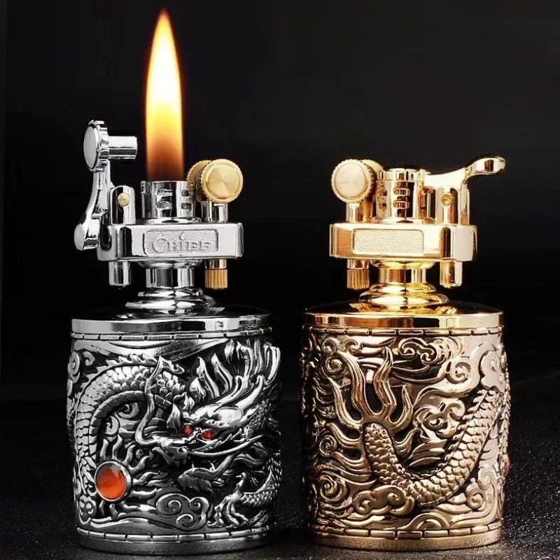 

Классический винтажный ремень кожаная керосиновая Зажигалка металлическая резьба шлифовальный круг украшение мужские инструменты для сигарет коллекционный подарок