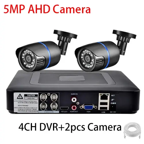 Gadinan 8CH/4CH 5MP HD 1080P AHD Camera Kit 5 in 1 Video Recorder CCTV Surveillance System Night Vision Home Security Protection - Image 14
