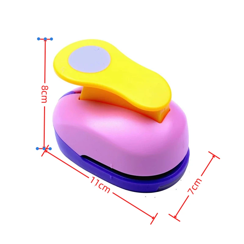 Paper punch hole punching tools paper craft punch 4.5cm-5cm flower furador diy paper cut eva foam maker puncher scrapbooking labor saving for kid hole punch DIY handmade