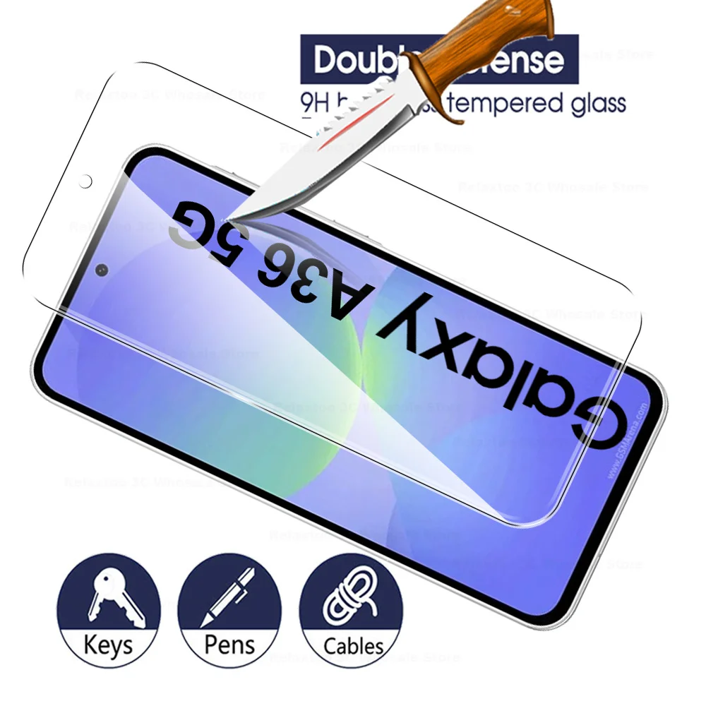 Premium 6-in-1 Tempered Glass Screen & Camera Protector