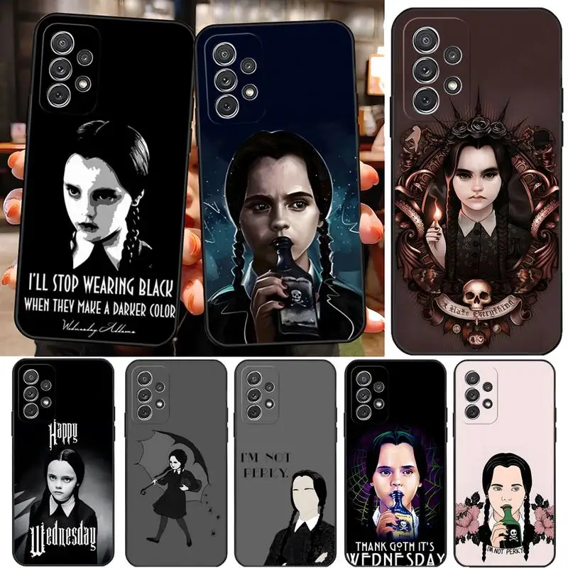 Funda De Teléfono De La Familia Addams Para Samsung Galaxy Note 20, 10 Plus, Lite Ultraa 9, 8, 20, J5, J7, J6, J4, J2 Pro, A Prueba De Golpes