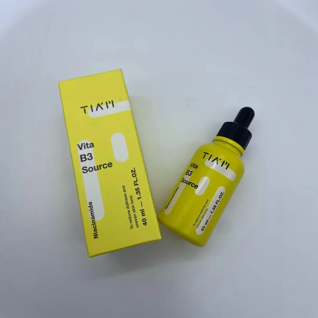 Tiam Plant Extraction Vitamin B3 Double Brightening Spots Even Skin Tone Bear Fruit Facial Essence 40ml 2