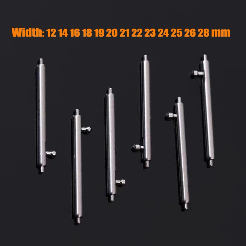 Premium Quick Release Stainless Steel Watch Strap Spring Bars (10/20 PCS)