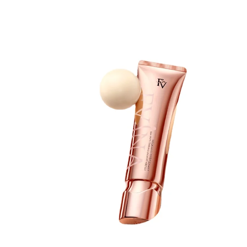 

Gold Diamand Liquid Foundation Long Lasting Smear-Proof Makeup Concealer Oil Control Oily Skin