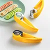 Ham Banana Slicer Cutter Eco-friendly Kitchen Tools Plastic Vegetable Fruit Slicers Cutter Cucumber Sala Shredders Cooking Tools 6
