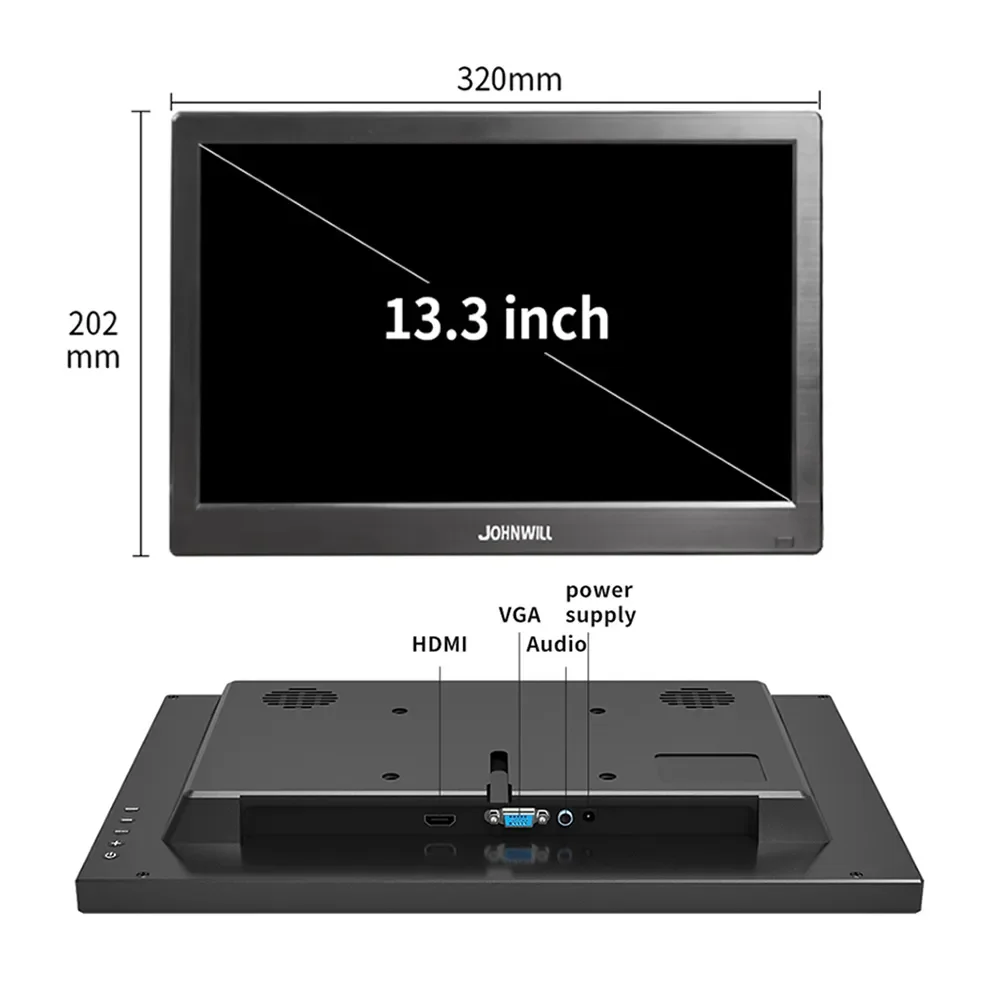 ̸ӿ PC  LCD TV ÷, HDMI VGA, USB AV, BNC, 12/10 ġ, 1366x768