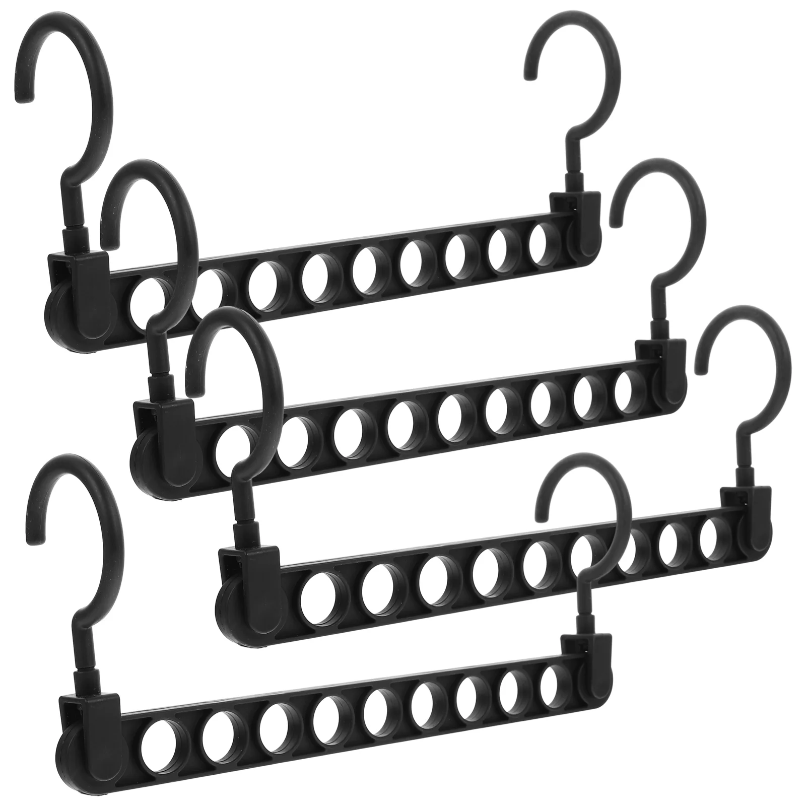 

4 Pcs Home Closet Organizer Shirt Hangers Clothes Coat Storage Wardrobe Space Saving For Wardrobes Pp Bedroom