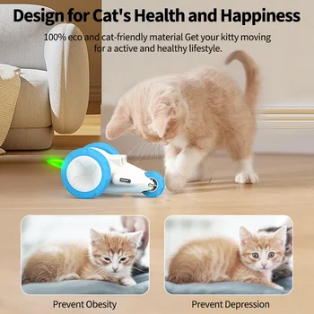 Moebypet Smart Interactive Cat Toys Rechargeable Electric Sensor Self-moving Mice Toys for Cats Playing Indoor Pet Supplies 4