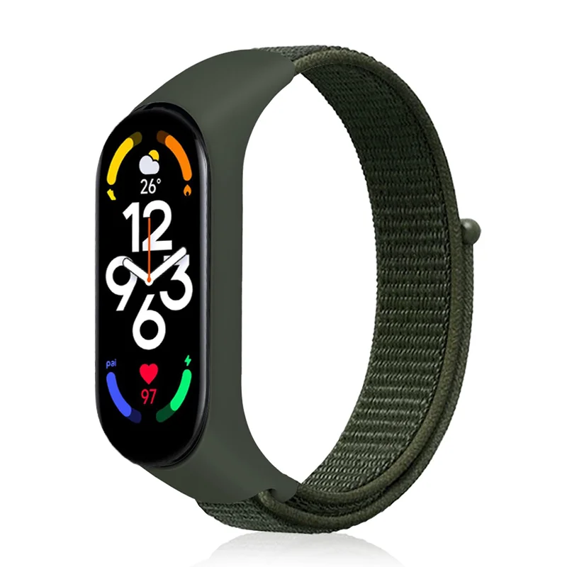 Nylon Sport Loop Smartwatch Replacement Wristband Strap