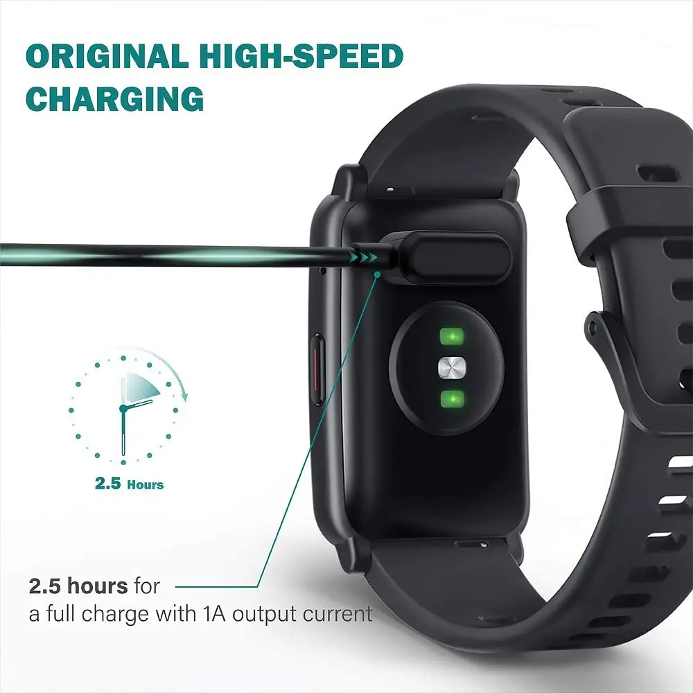 For Huawei Band 8 Smart Band Usb Watch Charger Adapter 100cm Smartwatch  Charging Wire Highly Stable Wrist Watch Charging Cable - AliExpress