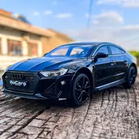 1:24 AUDI RS7 Coupe Alloy Car Model Diecast & Toy Vehicles Metal Toy Car Model High Simulation Sound Light Collection Kids Gifts 1