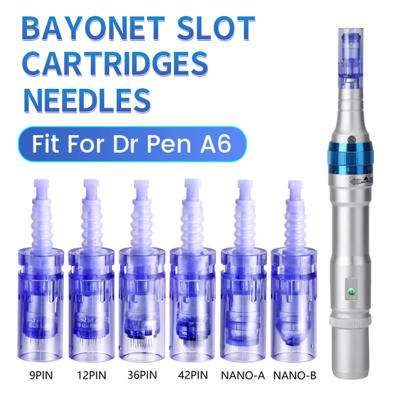 Dr.pen A6 Needle Cartridge Disposable Sterile Individually Packing Microneedling 9/12/24/36/42/Nano Dr.pen A6 Replacement Tip microneedling derma pen,microneedling needle cartridge,microneedling cartridge