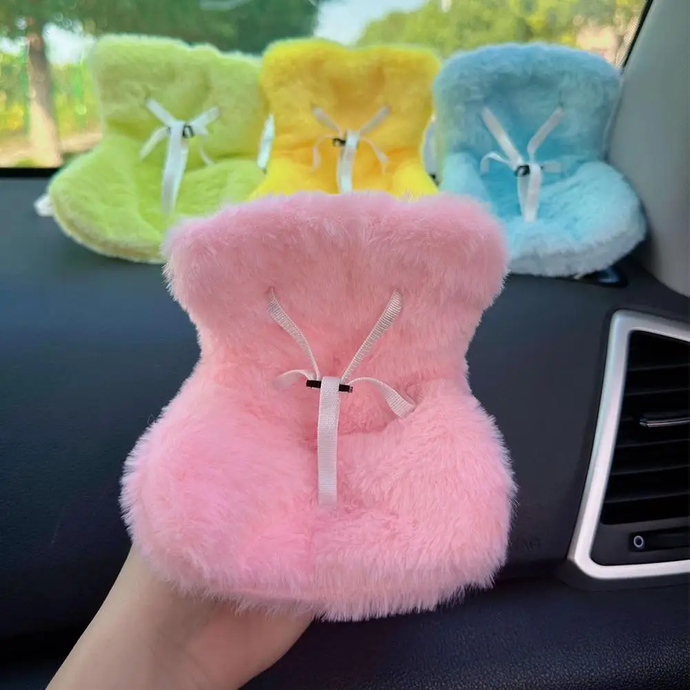 Kawaii Labubu Car Doll Safety Seat Car Air Outlet Aromatreatment Decoration car decoration accessories car figurine ornament car doll seat