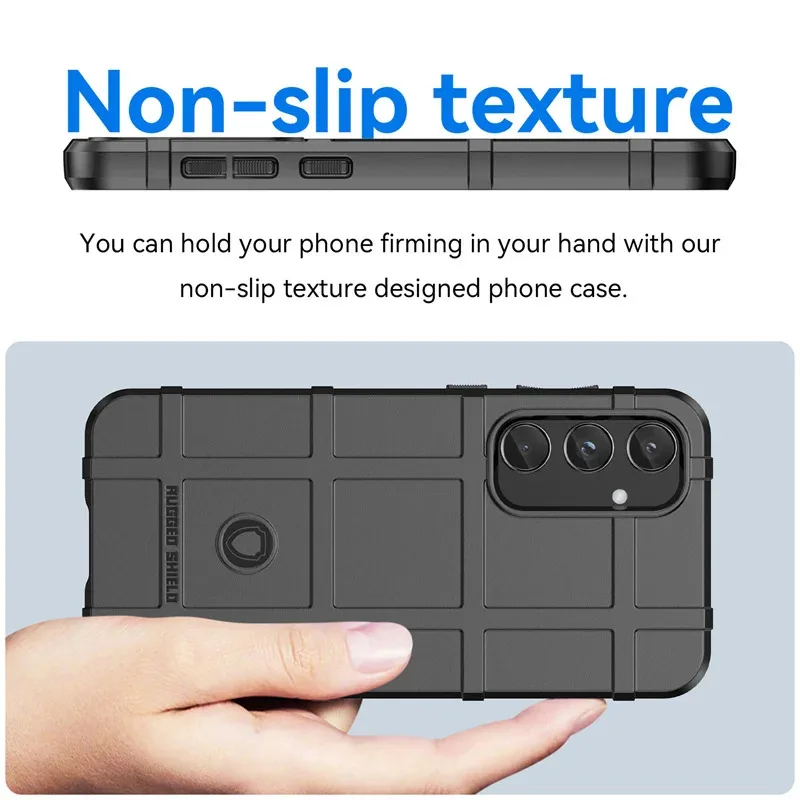 Rugged Shockproof Shield TPU Protective Phone Case