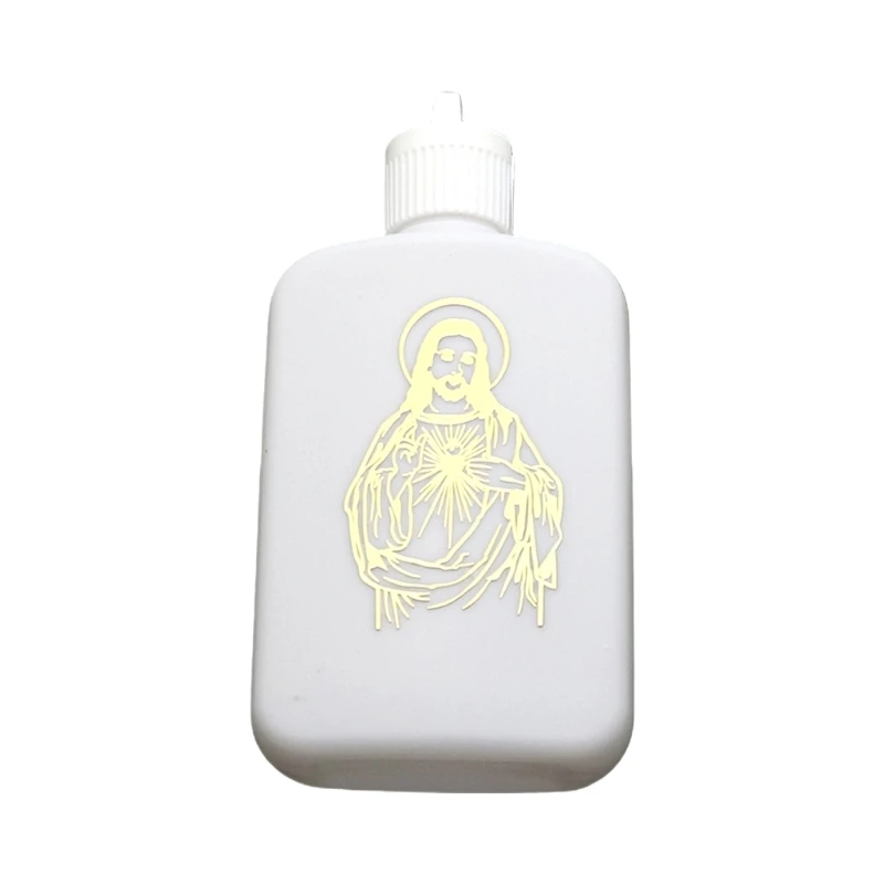 100ml Holy Water Bottle H55A Religion Organization Container Accessory for Christmas Holiday Part Birthday Present