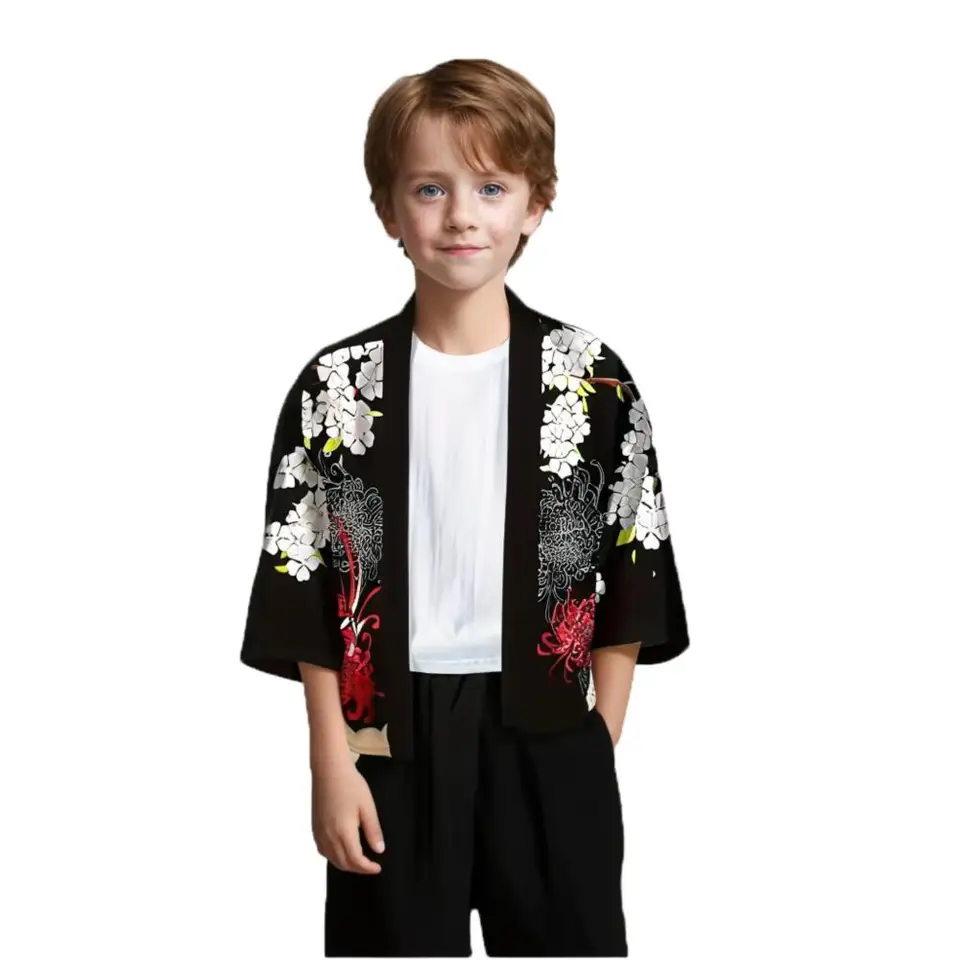 ジャケット・アウター LAD MUSICIAN 18AW KIMONO SHORT JACKET 42 MACHINE SHORT - Kimono - Men