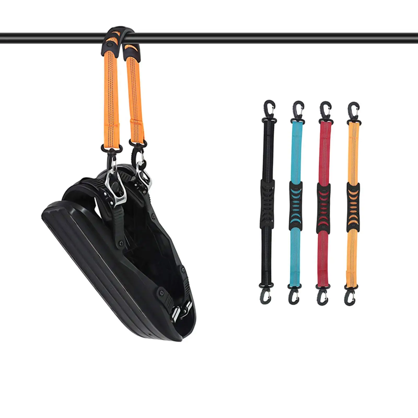 Durable Skate Shoe Carrier with End Hooks Inline Skates Strap Carrying