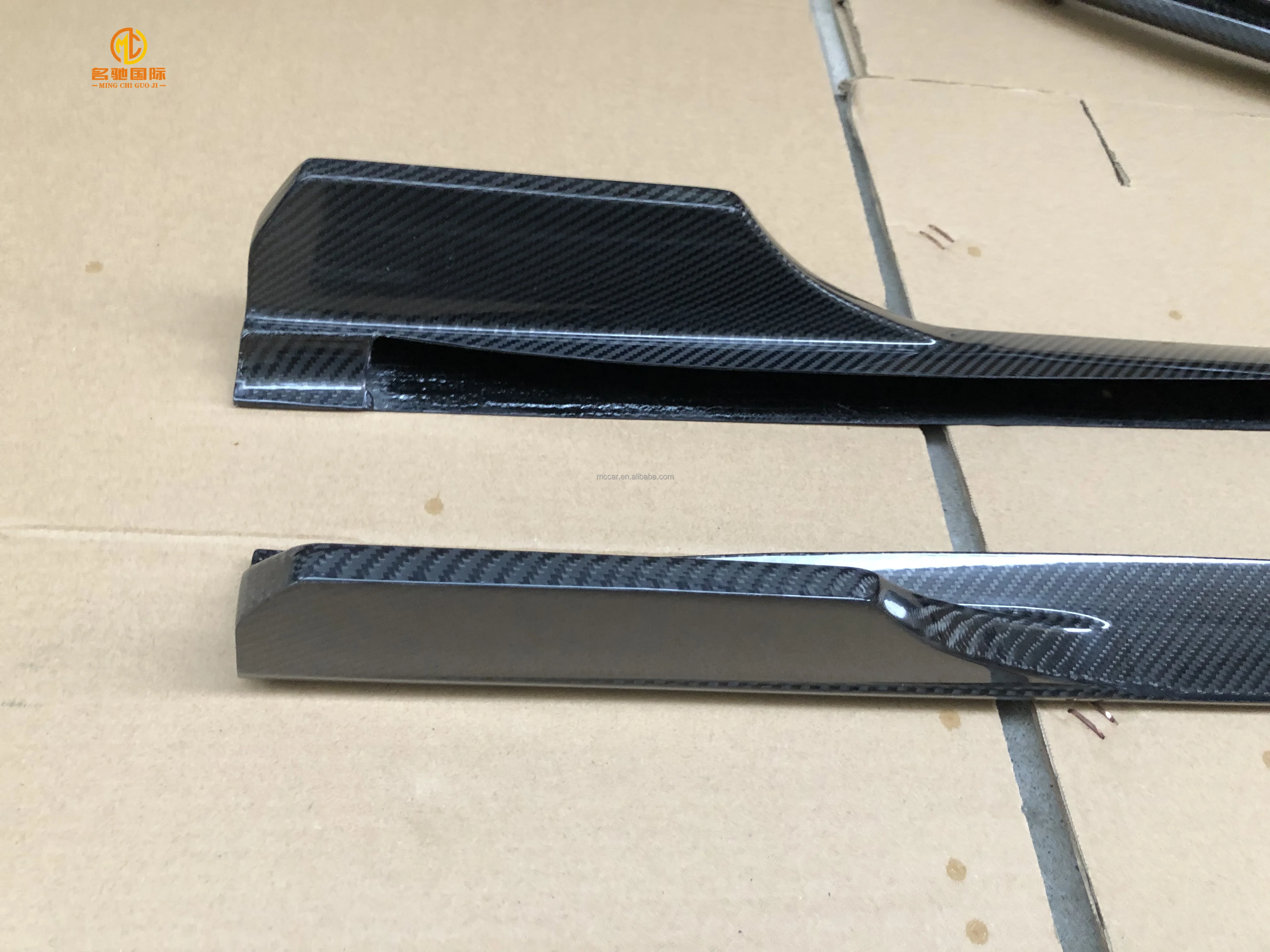 탄소 섬유 사이드 스커트, A5, S5, B9 용