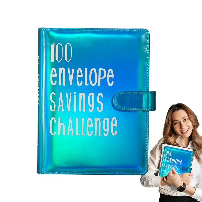 

Budget Book With Cash Envelopes Easy And Fun Way To Save With Budget Binder And Cash Envelopes 100 Envelope Challenge Binder For