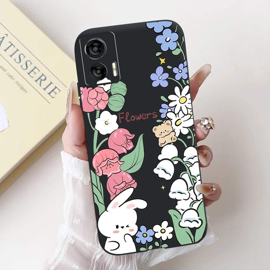 Cute Panda Cartoon Shockproof Soft TPU Phone Case for Motorola Edge 30 Lite