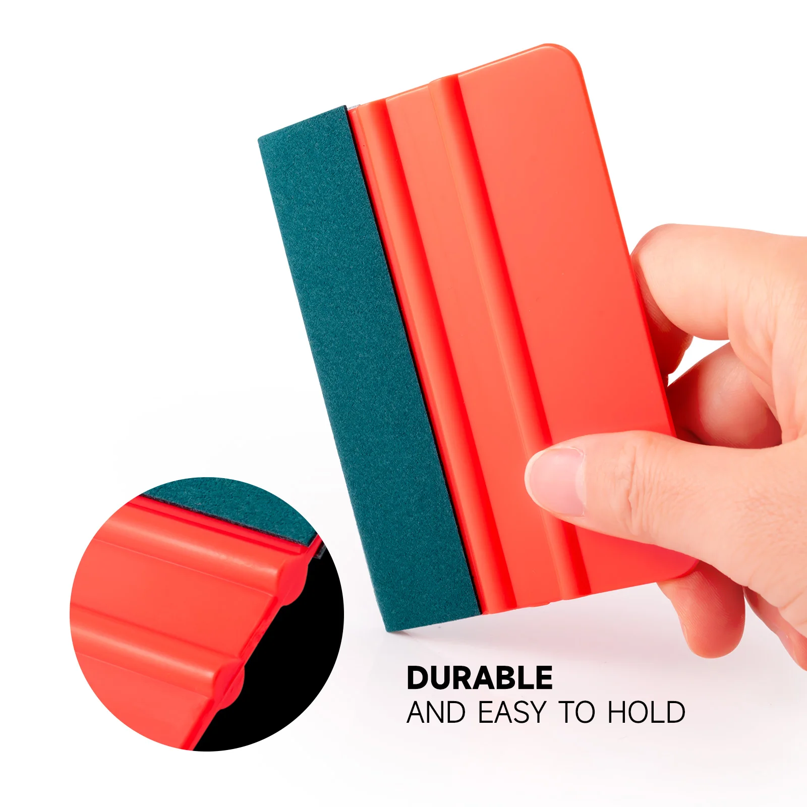 No-Scratch Felt Scraper Auto Styling Wrapping Vinyl Car Squeegee Window Water Wiper Glass Tint Carbon Film Applicator FOSHIO