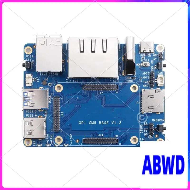 2X2.5G LAN 포트, 1X기가비트 LAN 포트, 3X표준 CM5 커넥터, 오렌..