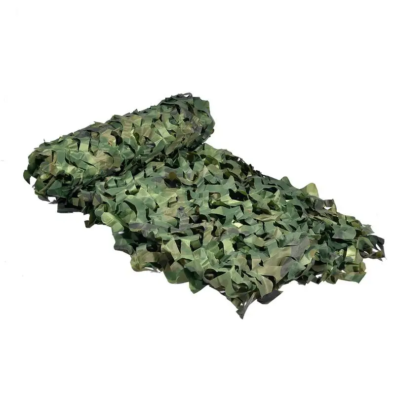 Camouflage Nets Woodland Troop Training Shade Nets Hunting Concealment Car Tent Shades Camping Yard Decor and Awnings