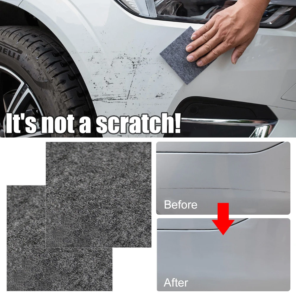 

1/6packs Car Scratch Remover Cloth Car Surface Scratch Repairing Tools Anti-Scratch Cleaning Repair Tool Auto Accessories