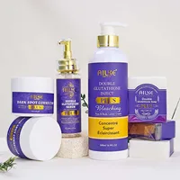 AILKE Double Glutathione Brightening Cosmetics Skin Care Set, Clean Skin, Even Toning, Support for Customized Logo 1