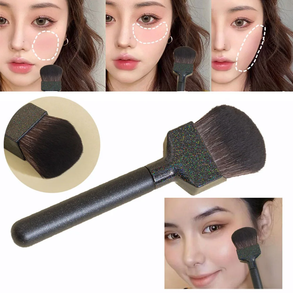 

Large Arc Foundation Brush Multifunctional Makeup Brush Cosmetic Powder Blush Contour Sculpting Brushes Face Make Up Tools