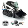 US Stock LESU 1/14 Crawler Skid-Steer Aoue LT5 Metal RC Hydraulic Loader RTR Model Lights Outdoor Toys THZH1208-SMT10 2
