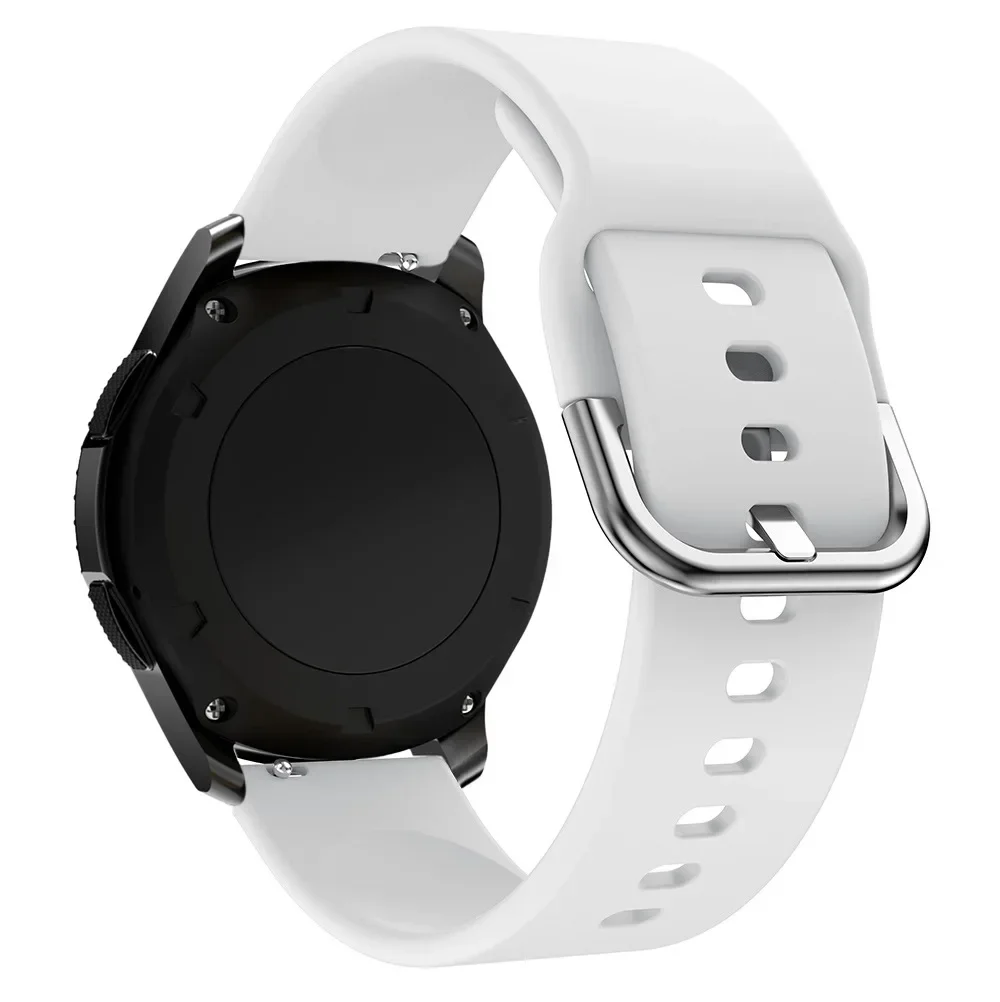 Silicone Sports Watch Strap – Versatile 20mm/22mm Band