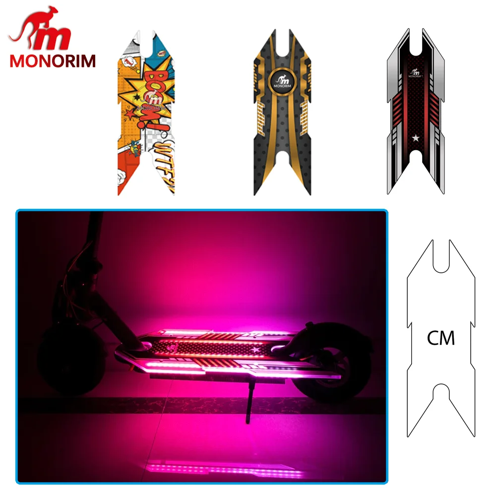 Monorim Wdl Pedal Deck For Xiaomi M365 1s Electric Scooter Pedal Pad Led Indicator Light With Pc