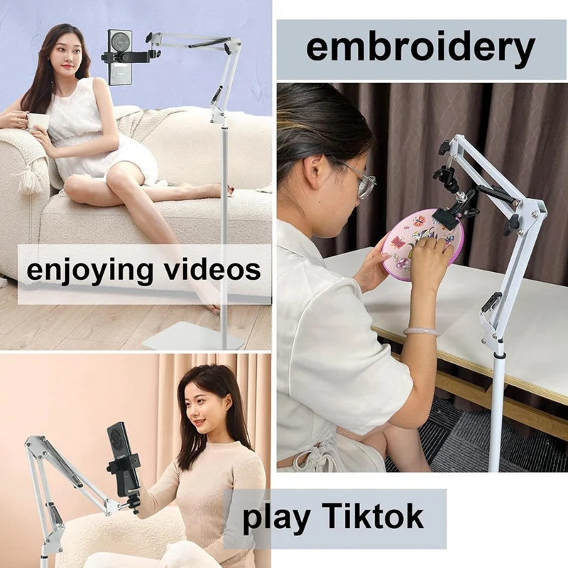 1 PCS Embroidery Hoop Stand Knee Rotating Cross Stitch Stand Hands Free Embroidery For Frame Q Snap Frame
