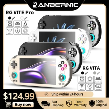 Console di Gioco Portatile Retro Anbernic RG VITA e RG VITA Pro, Batteria 5000mAh, WiFi, Bluetooth, Supporta Streaming AI RixelHK
