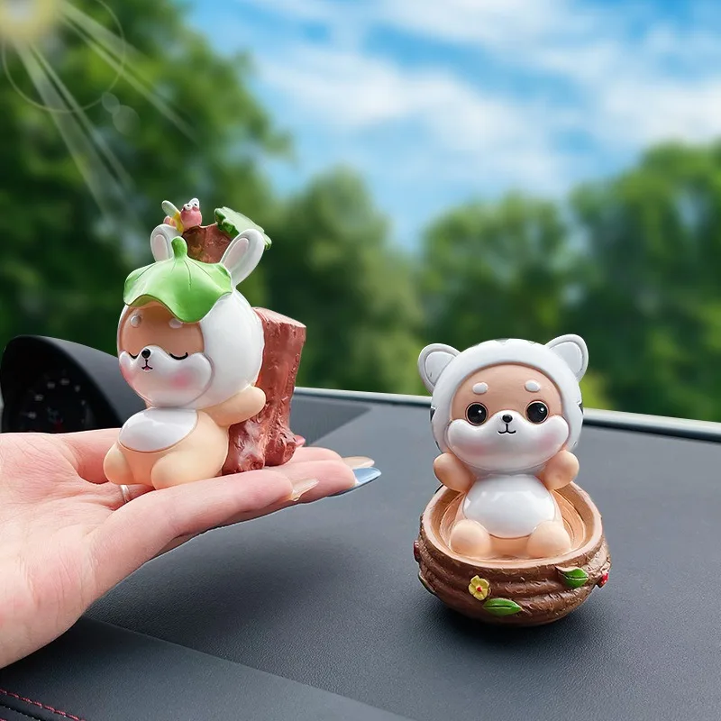 

Genuine Xiaocaichai Car Decoration Creative Cartoon Car Decoration Decoration Cute Car Interior Products Wholesale