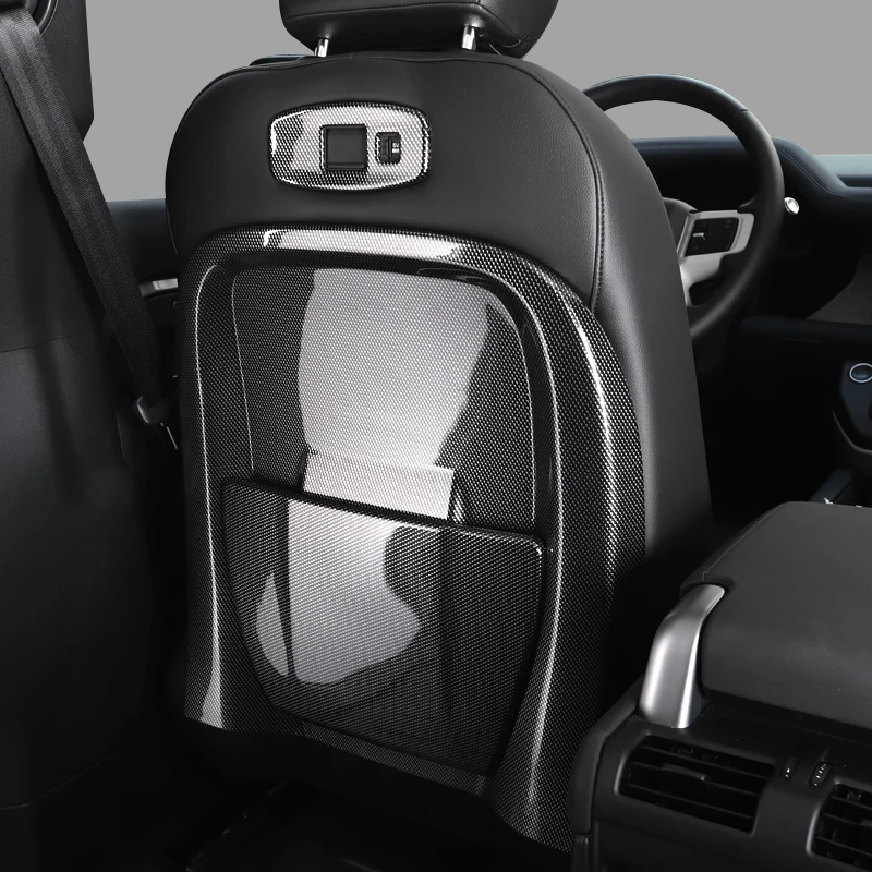 Suitable for Land Rover Defender seat kick plates, rear seat kick pads, scratch resistant interior modifications 20-25