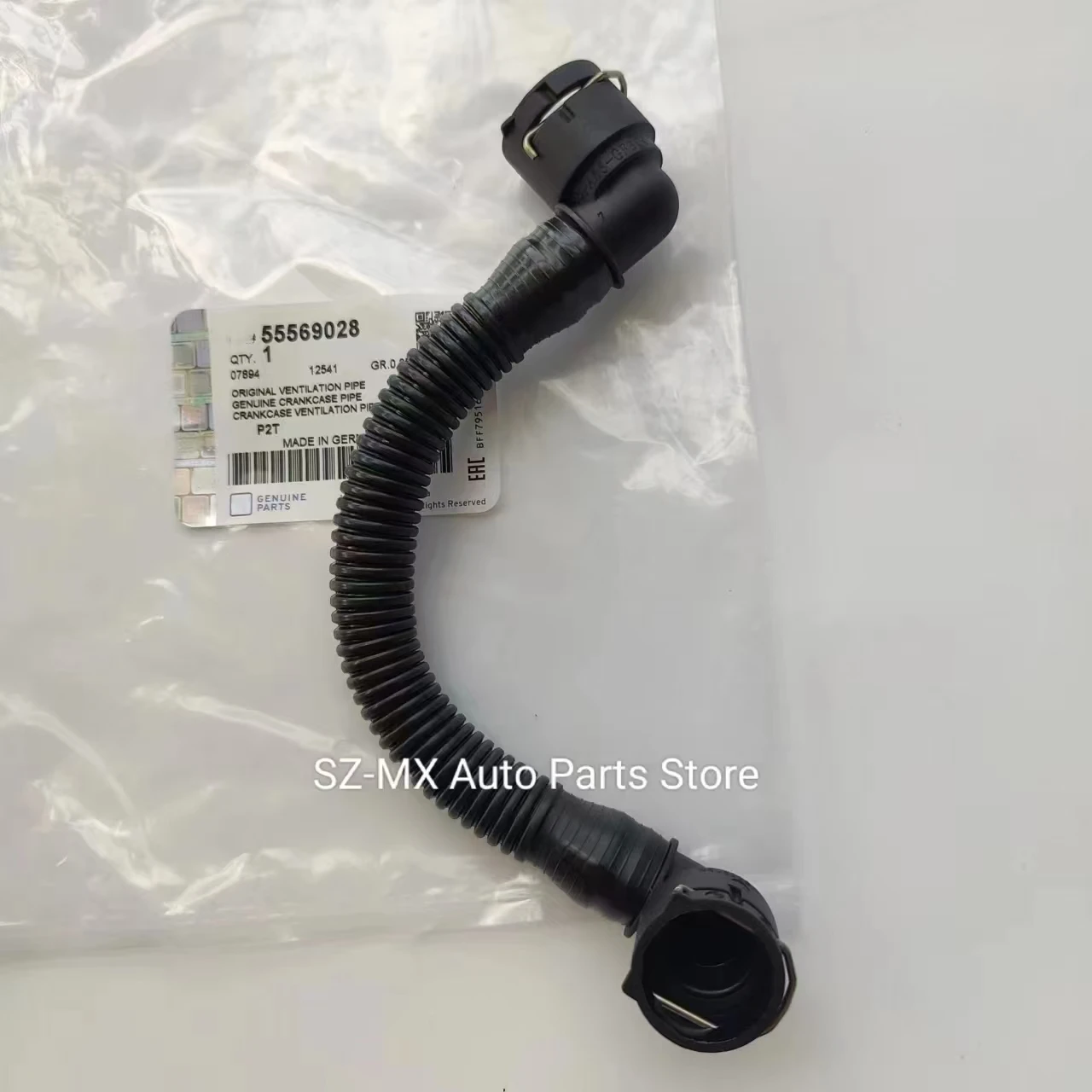 Crankcase ventilation hose 55569028 pipe for Chevrolet Cruze Epica Buick Excelle Pontiac Opel 55556495 engine breather pipes pcv tube