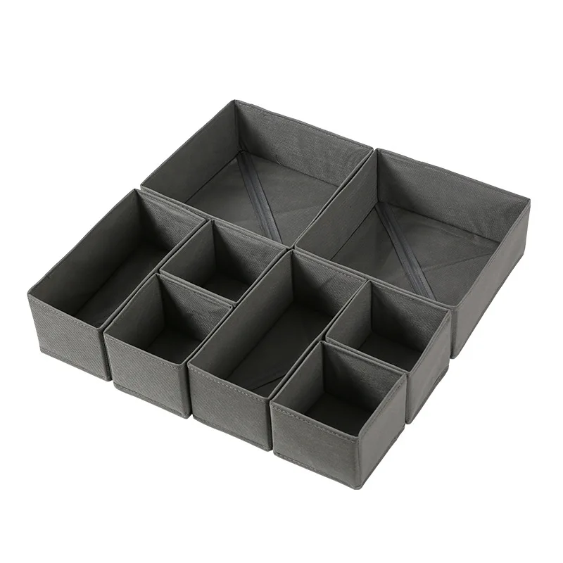 1pc Fabric Underwear Storage Box Drawer Organizers For Closet Organization And Storage Of Socks Underwear Ties And More