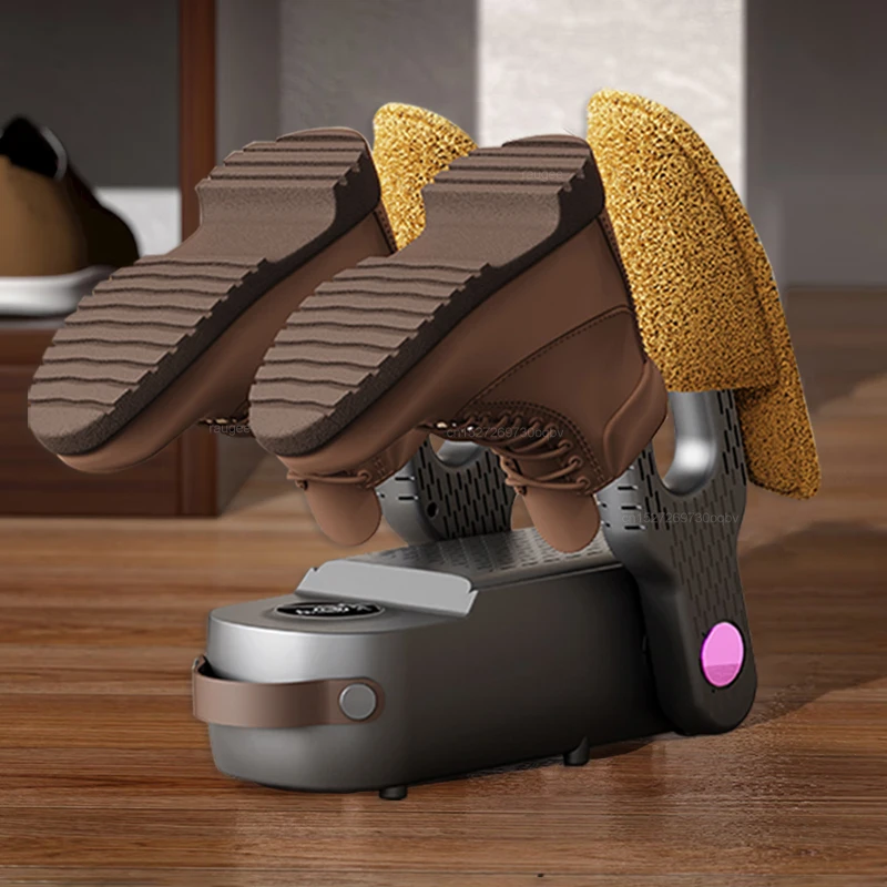 เครื่องอบรองเท้า 220V เครื่องอบรองเท้าไฟฟ้า เครื่องอบรองเท้าแบบพับได้ ถุงเท้า รองเท้าผ้าใบ รองเท้าแตะ รองเท้าสกี เครื่องทำความร้อนรองเท้าแบบพกพา 1