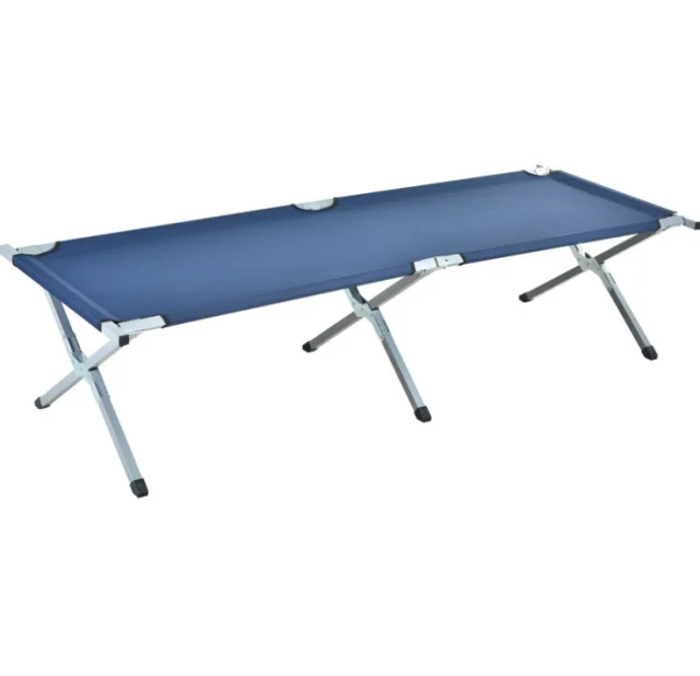 Outdoor Aluminum Alloy Folding Bed Single Bed for Camping Travel and Convenient Transportation outdoor umbrella