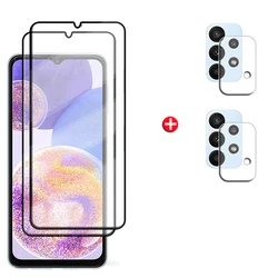 Universal 6 - in - 1 Screen and Lens Protector Set - M22 (2 Glass and 2 Lens)
